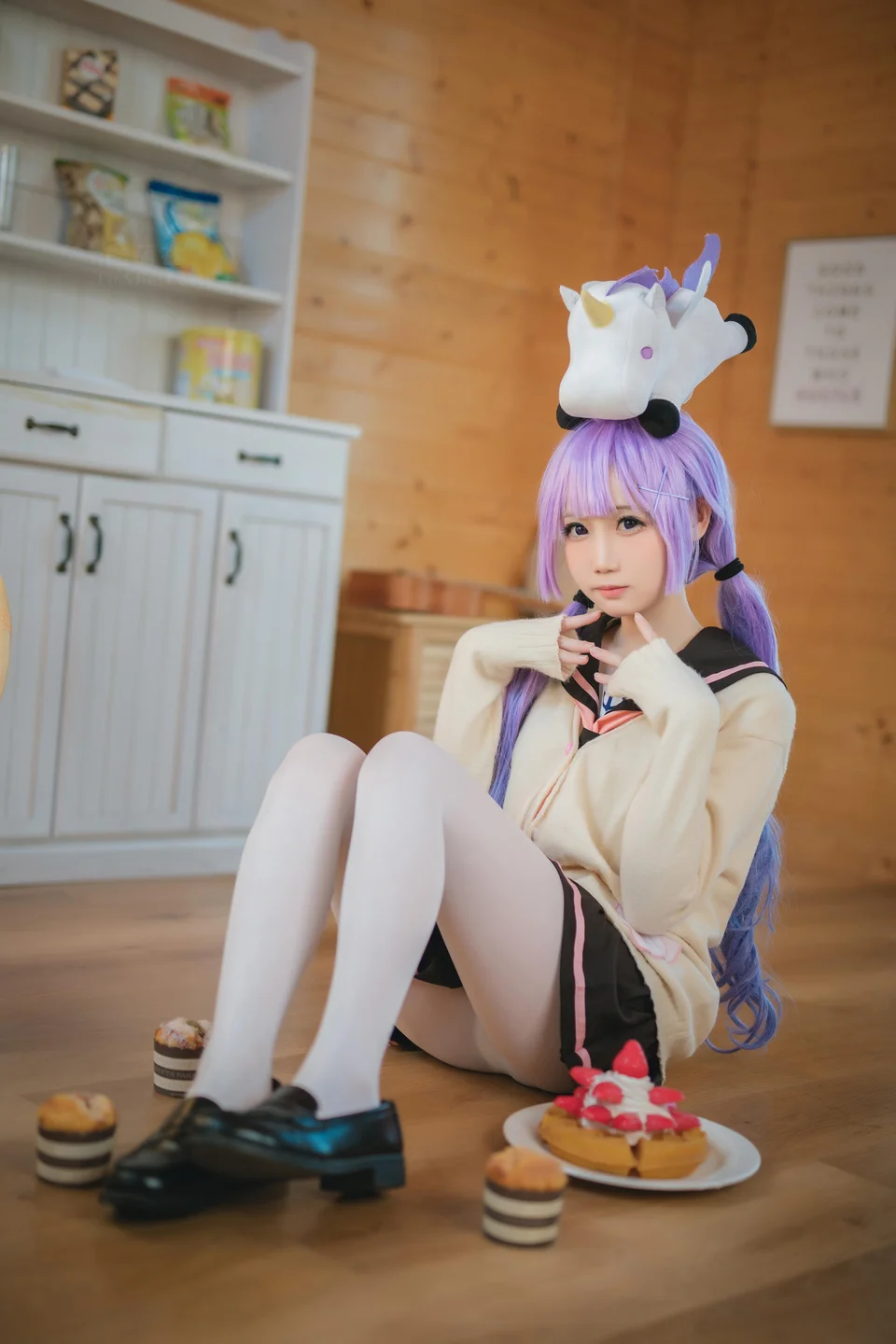 焖焖碳 - 独角兽JK制服 [21P-51MB] tg@simisebaisi 【丝足阁】14.webp